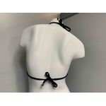 GREEN SHINY TRIANGLE TOP SIZE MEDIUM