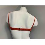 RUSTY ORANGE LEAF FOAM PAD PUSH UP TOP