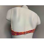 SMALL FLOWERS SIZE MEDIUM UNDERWIRE FOAM PAD PUSH-UP TOP