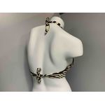 TIE HALTER TOP  SIZE X-SMALL