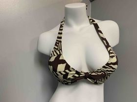 TIE HALTER TOP  SIZE X-SMALL